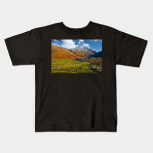 Path to Helvellyn, Lake District Kids T-Shirt